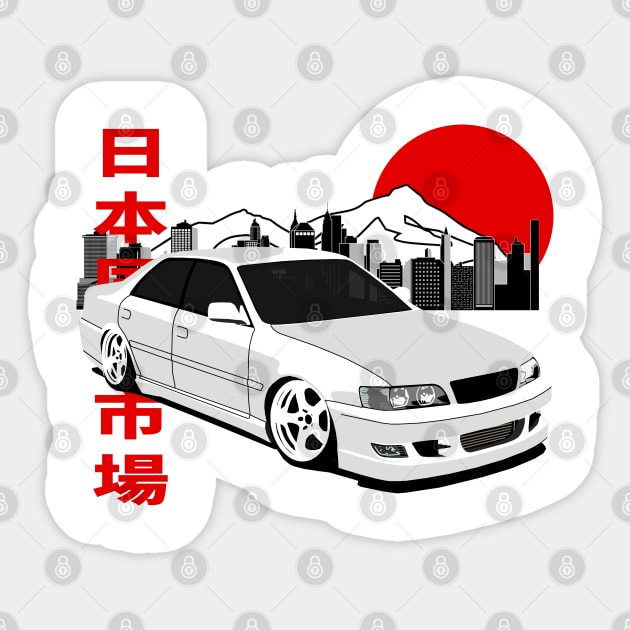 Chaser JZX100 Sticker by Rebellion Store